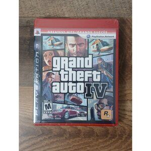 NEW SEALED Grand Theft Auto IV Greatest Hits(Sony PlayStation 3 PS3)